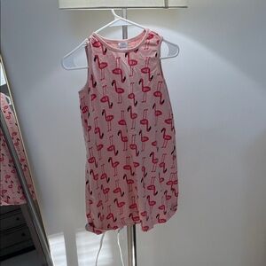 Hanna Andersson Pink Flamingo Print dress